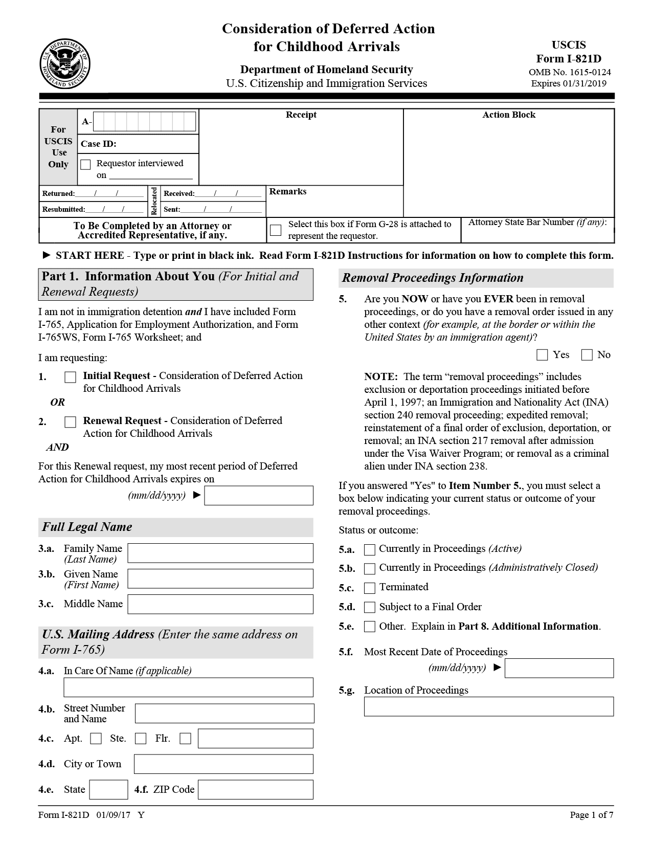 Daca Renewal Forms 2025